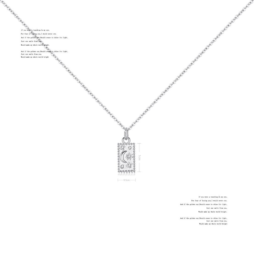 NO SOLUTION Silver Pearl Necklace Stacked with Light Luxury Collarbone Chain