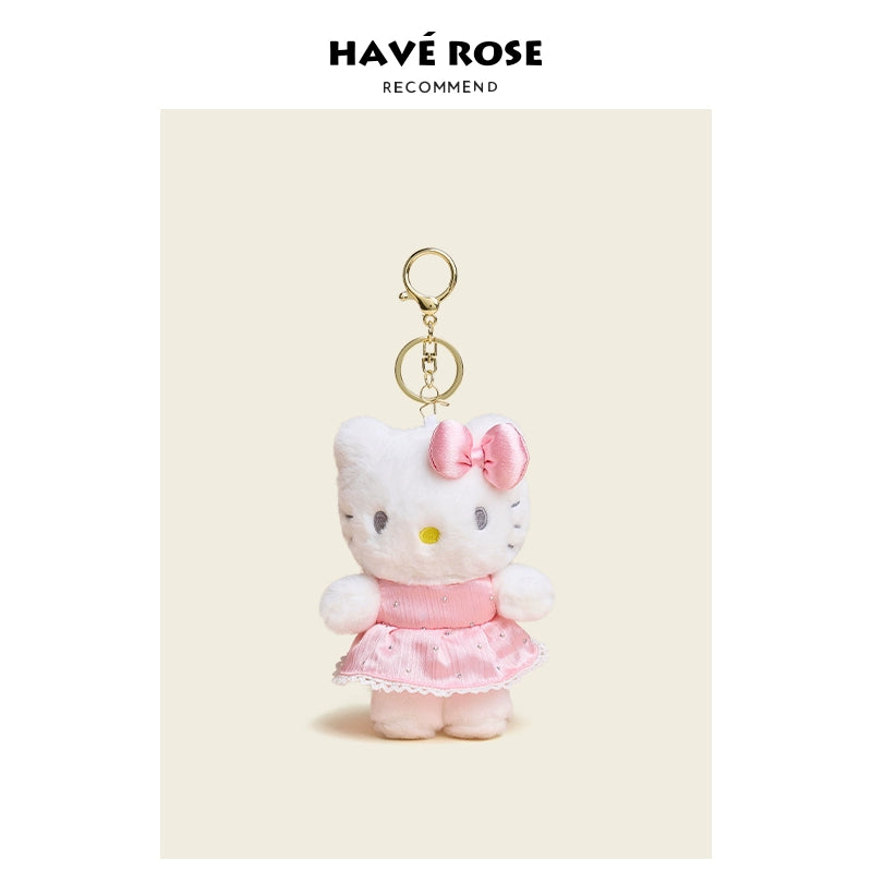 HAVEROSE Hellokitty Cute Girl Heart Pendant