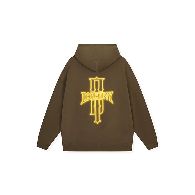 DICETINY Luminous Logo Retro Sweater