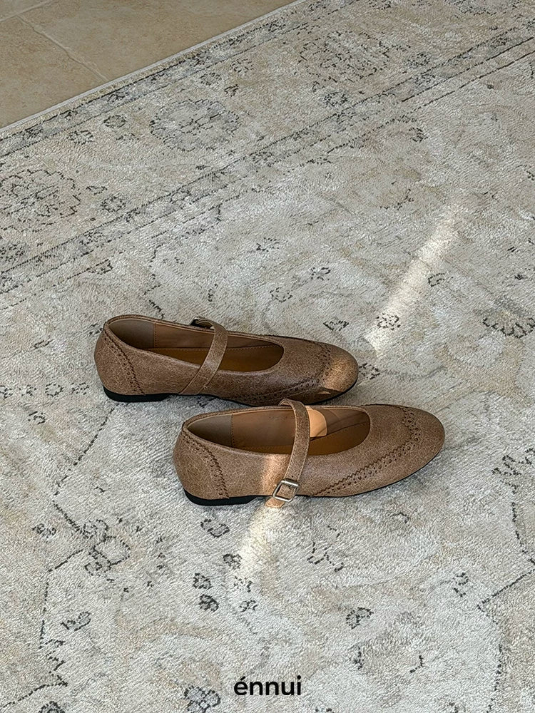 Ennui Vintage Pumps Flat Shoes