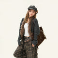 Mershier Vintage Sweater Sweater Cardigan Jacket