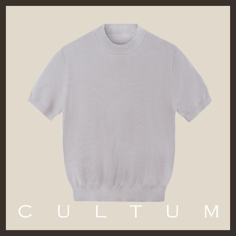 CULTUM Light Breathable Casual Knitwear Tee