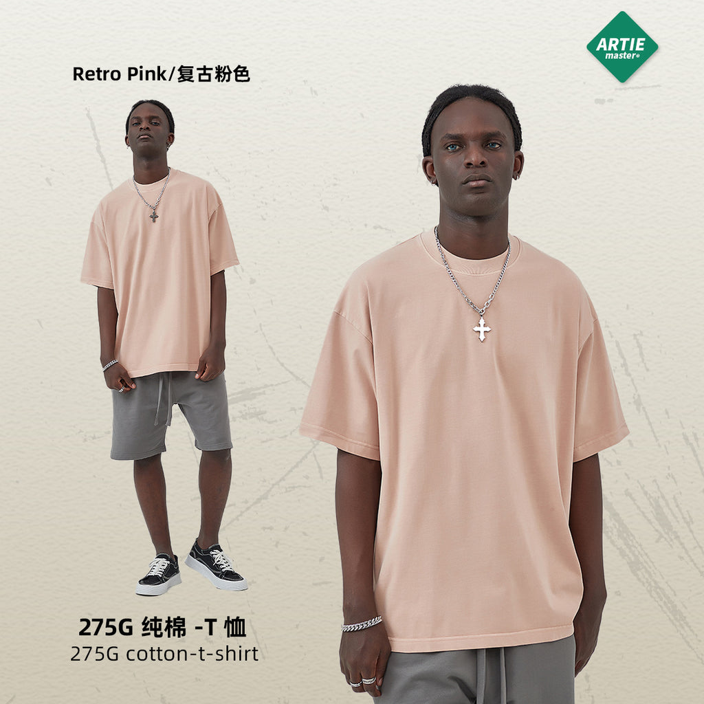 ARTIE Pure Cotton Loose Tide Tee