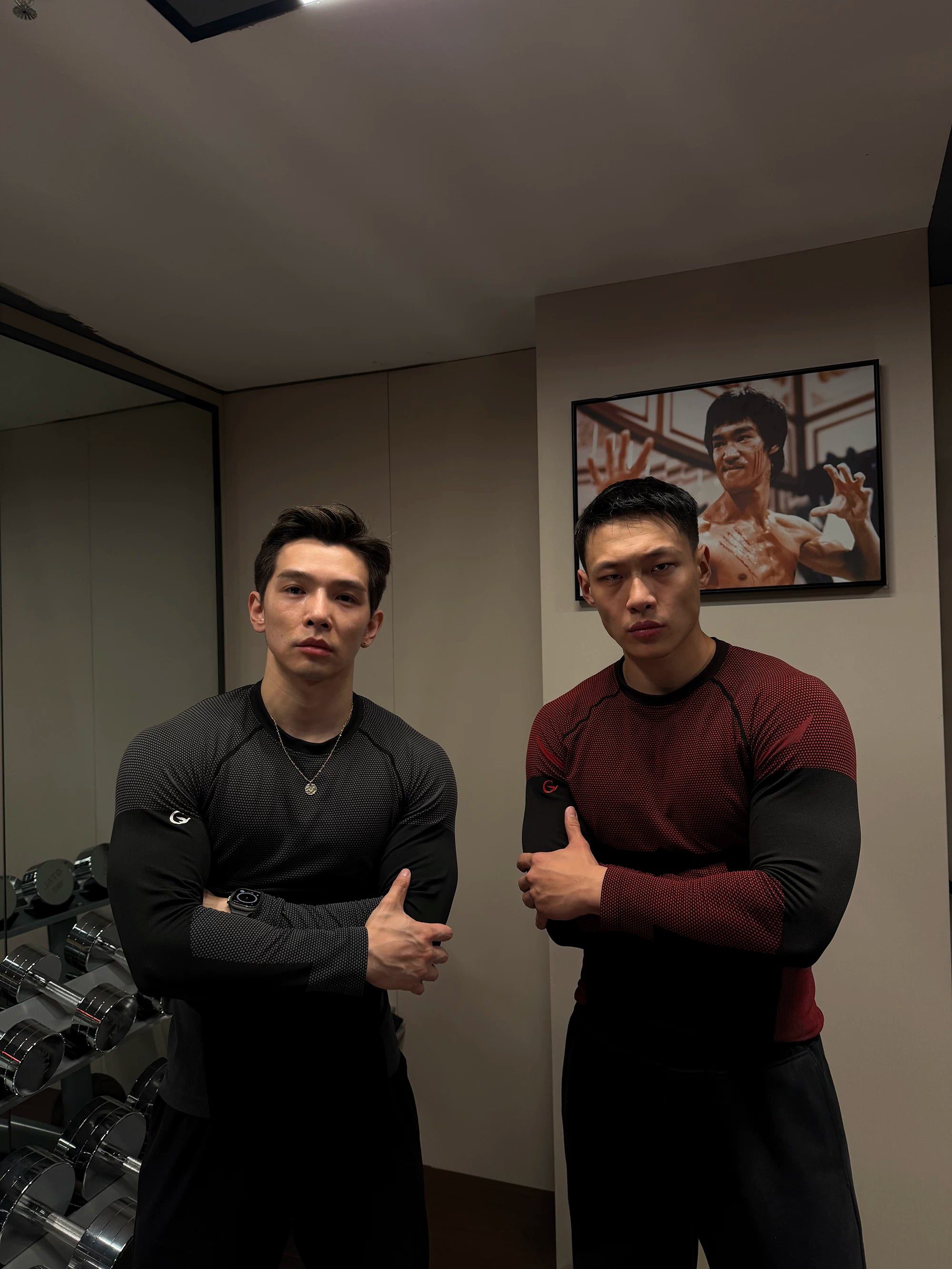 GTAL Casual Elastic Slim Sports Long Sleeve