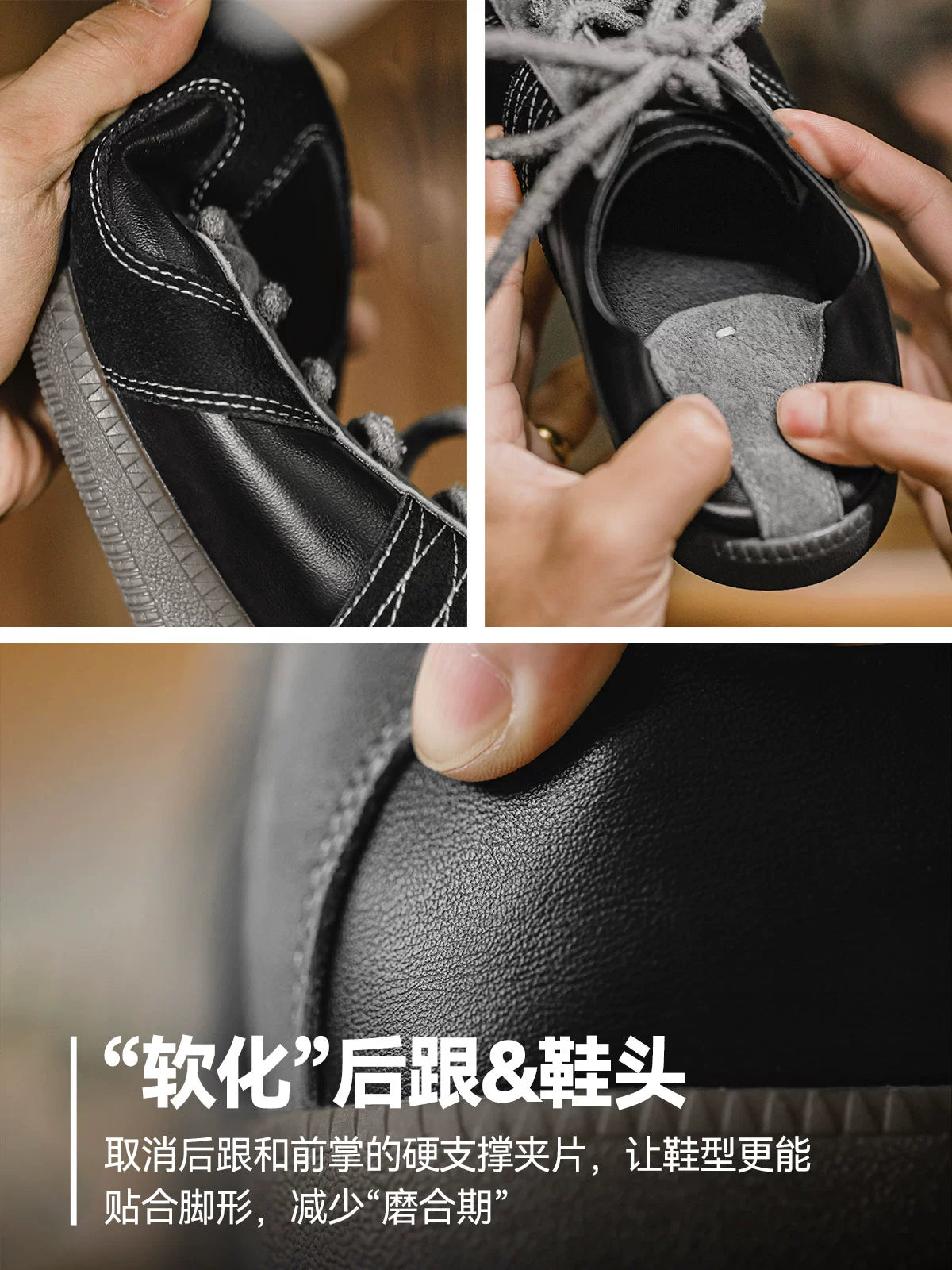 Maden Retro Low-top Soft-soled Casual Sneakers