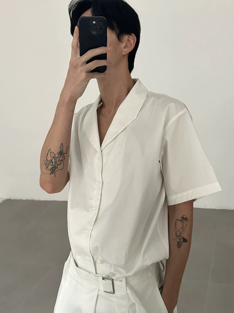 COLN Casual Loose French Shirt