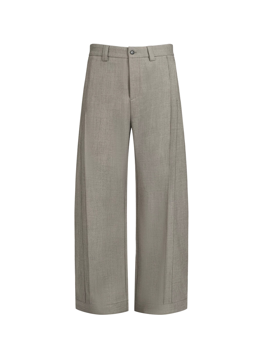 TERRAINCOGNITA Pinch Pleated Silhouette Casual Versatile Trousers