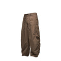 INF Fine plaid loose tooling wide-leg pants