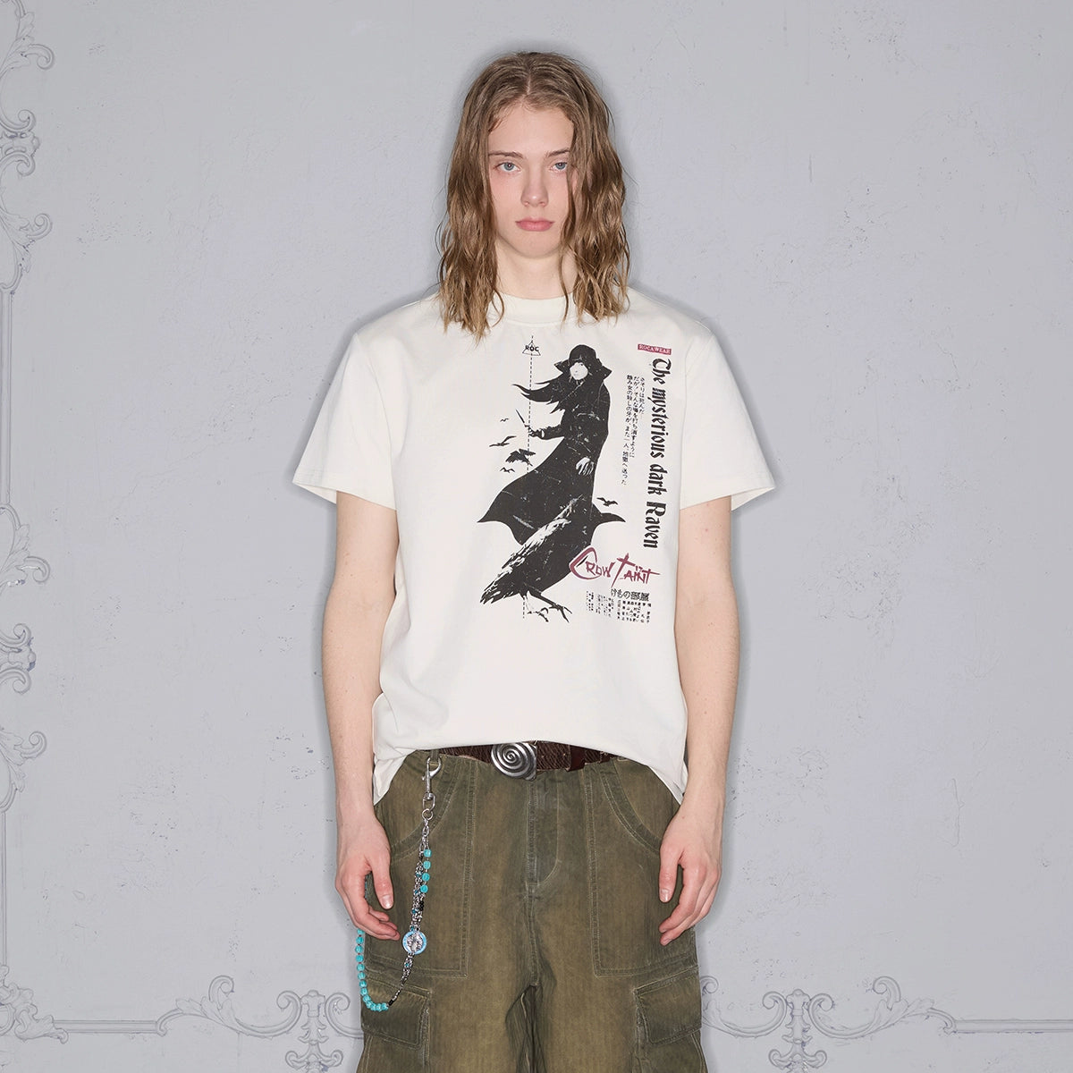 Rocawear Character Alphabet Print Casual Tee