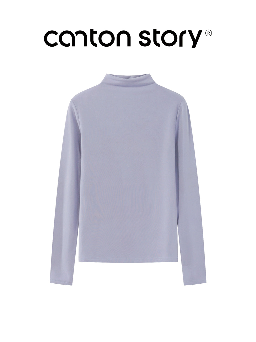 Cantonstory Shoulder Casual Versatile Bottom Shirt
