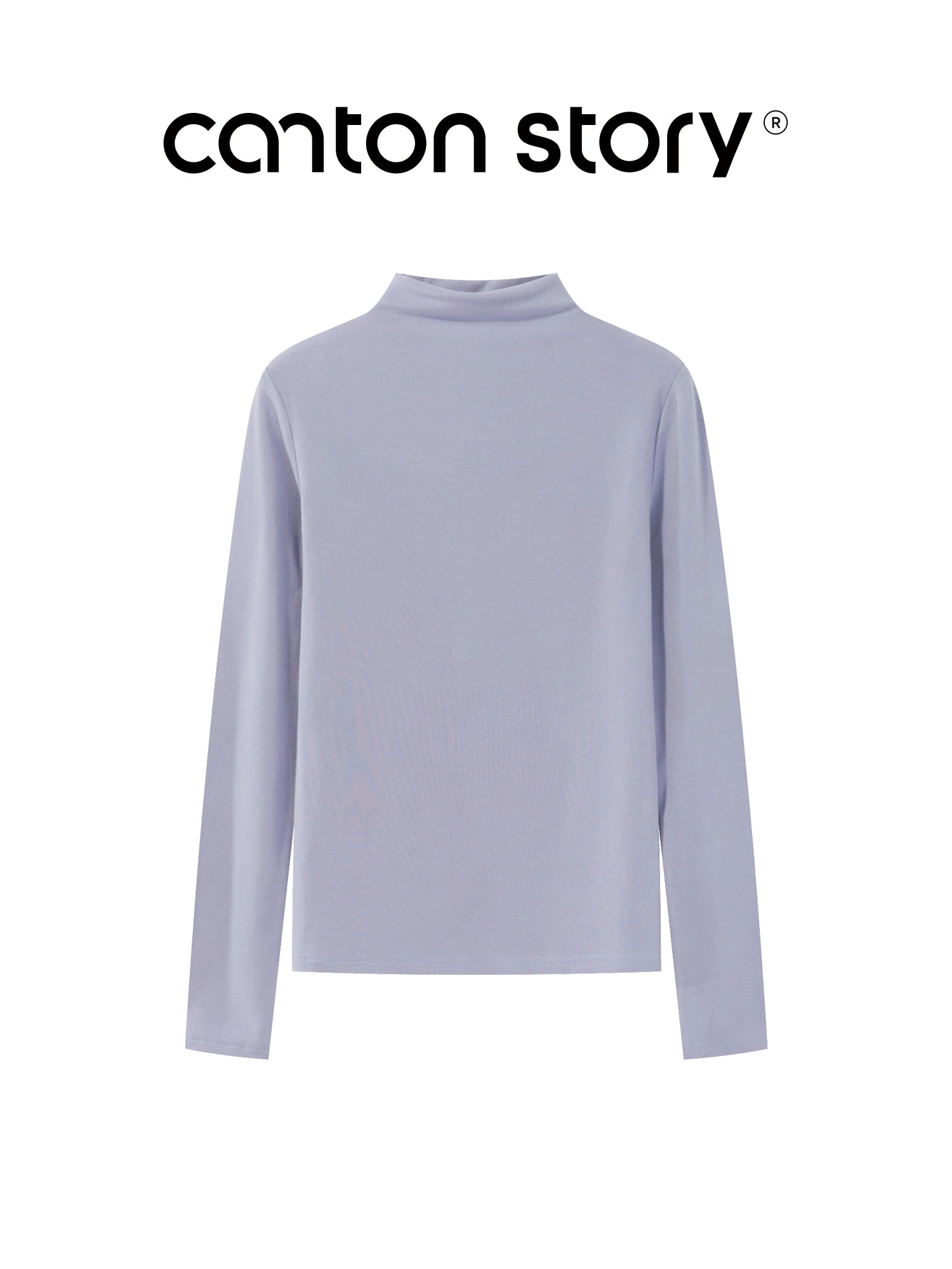 Cantonstory Shoulder Casual Versatile Bottom Shirt