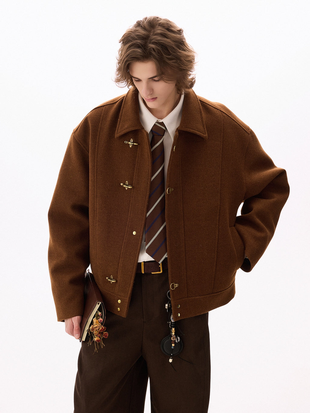 CHOR Premium Plane Buckle Short Jacket