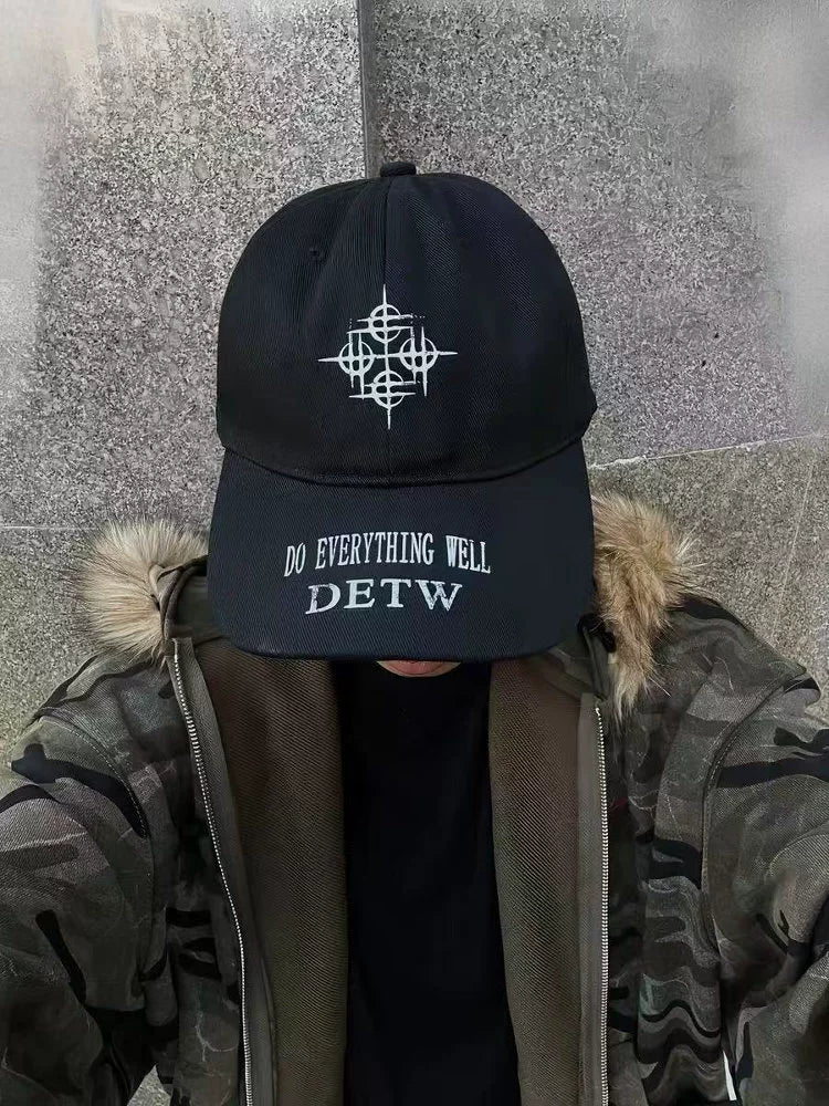 DETW 24AW Street Cap Dark Wind Daily Leisure Hat