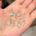 Beetle Nails Hand-painted Dopamine Flower Hand-worn Armor