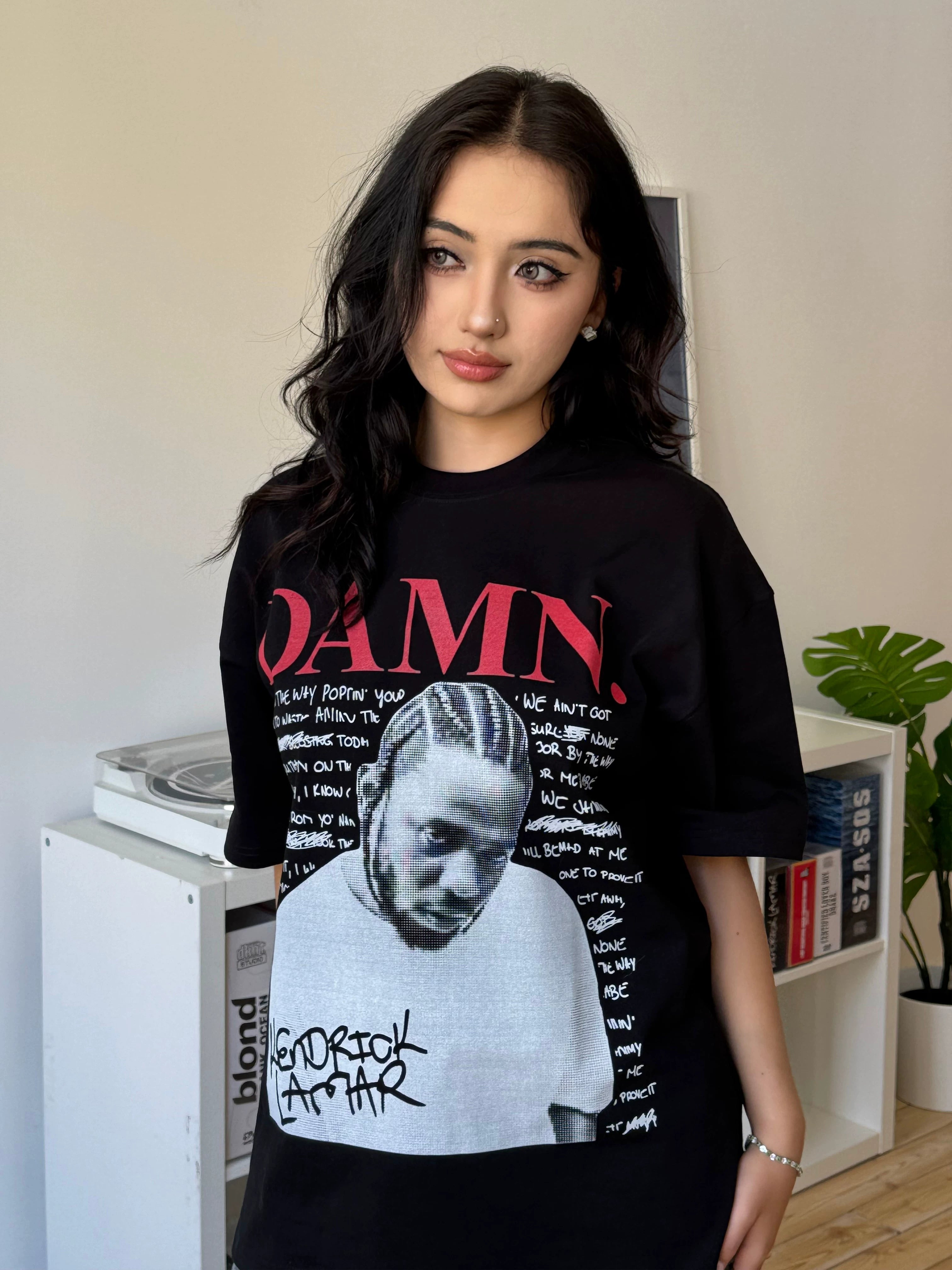 DKNT Loose Hip Hop Loose Tee