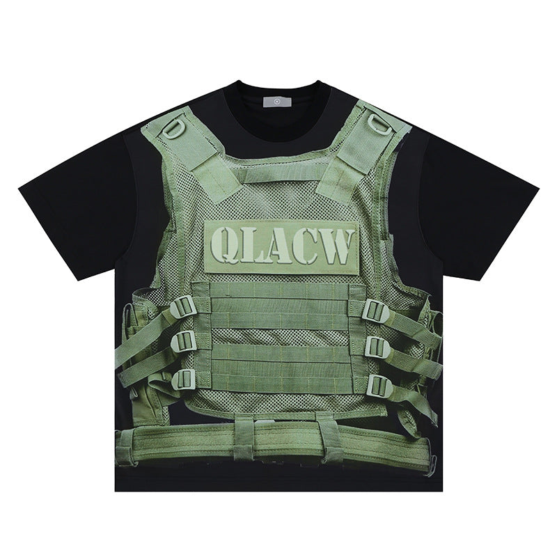 FORGIVNESS Tactical Vest 100% Cotton Tee