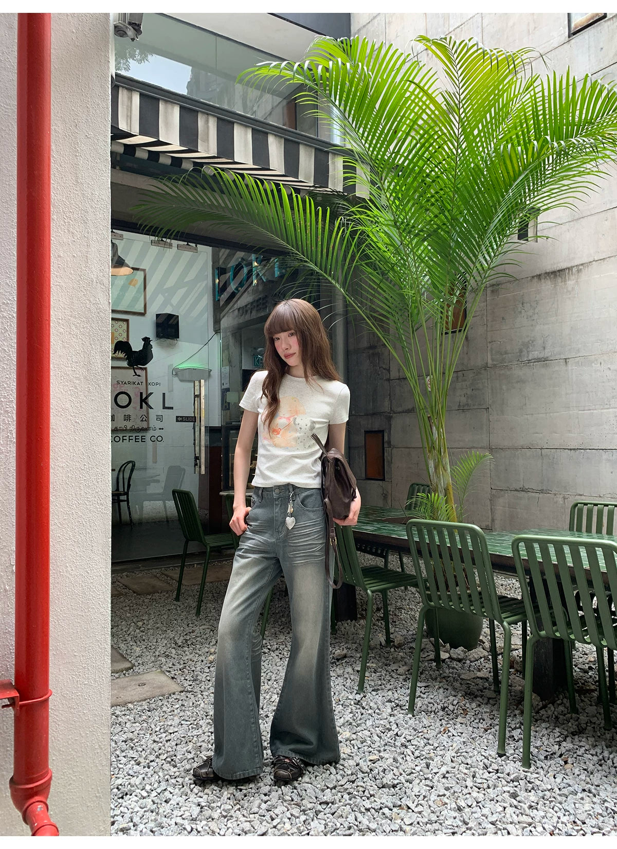 KANO Vintage Straight Pull Jeans