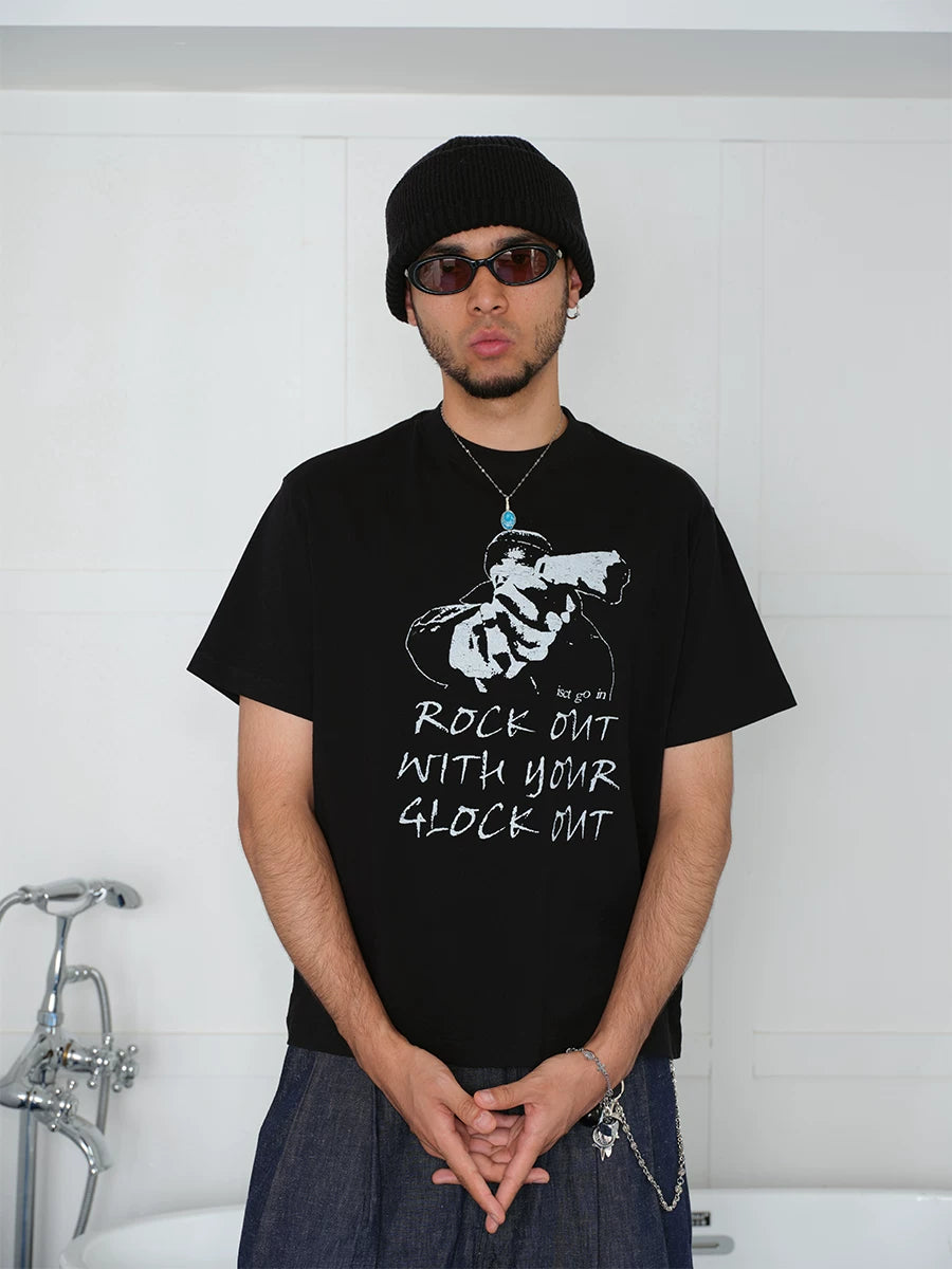 ComicTree Tagline Do Old Round Neck Front Shoulder Tee
