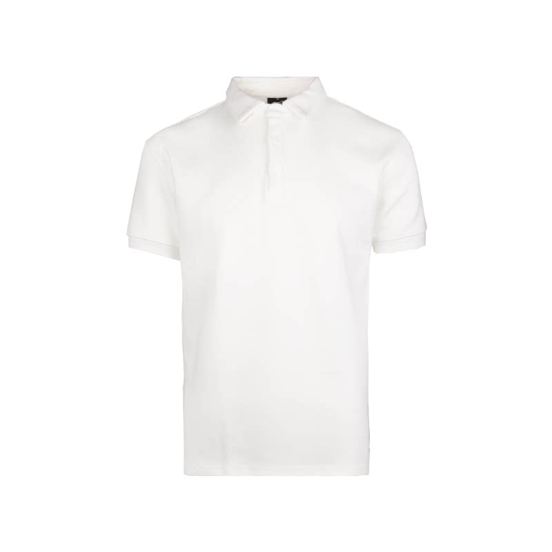 KONOOT Simple Short and Wide POLO Collar Casual Tee