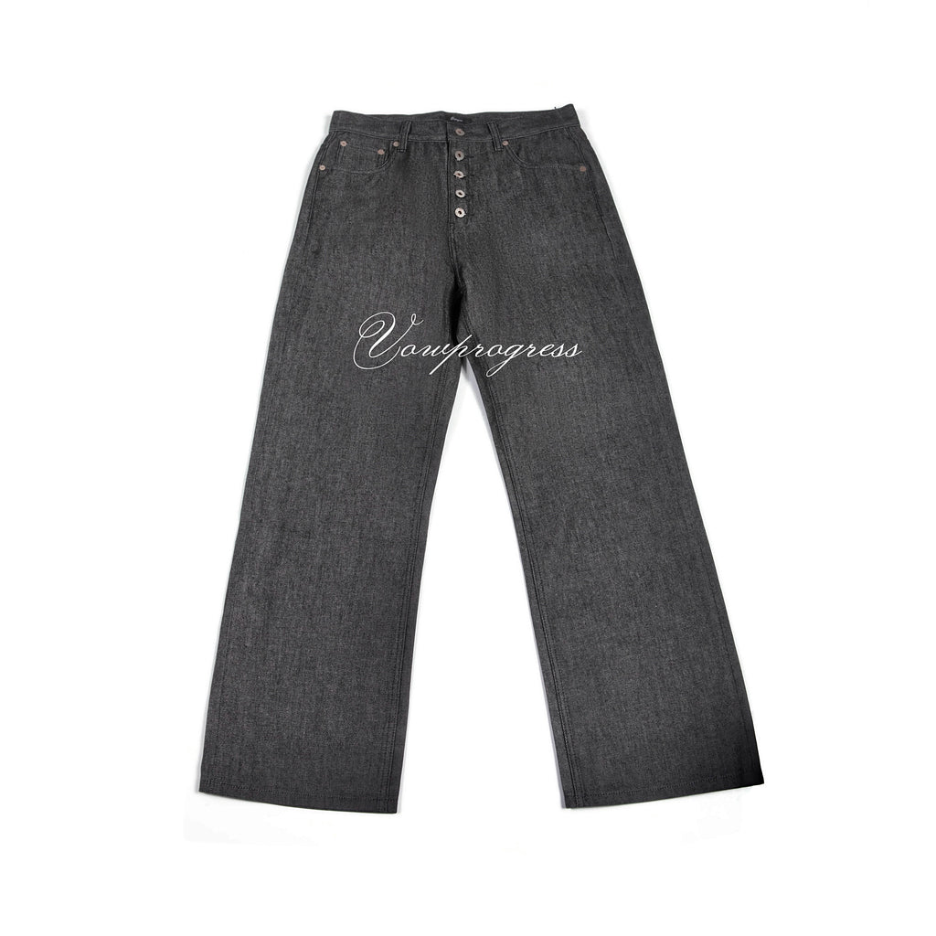 VOWPROGRESS Five-button Primary Color Jeans