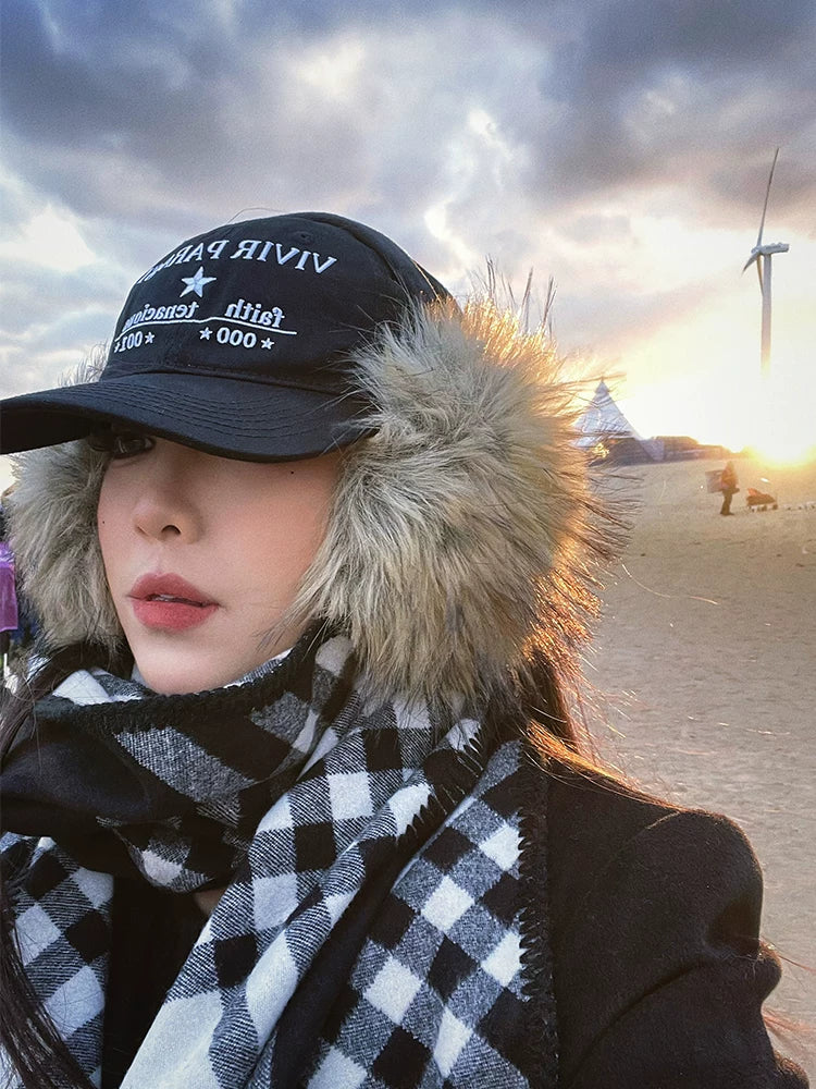 DM Tenacious Letter Embroidered Baseball Cap