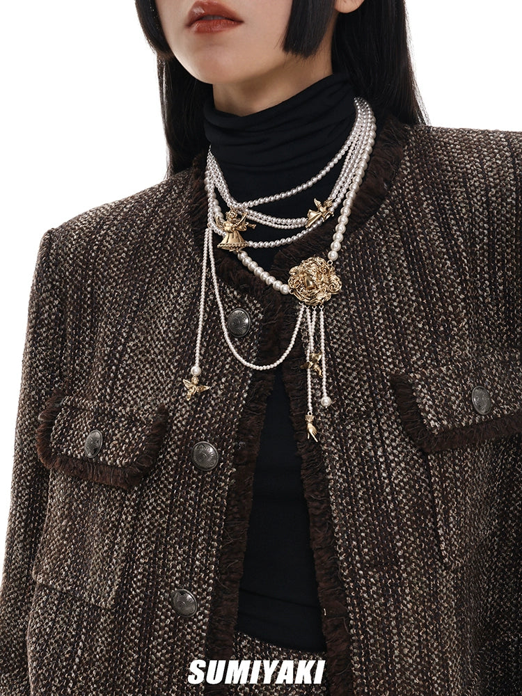 SUMIYAKI Pearl Niche Versatile Necklace