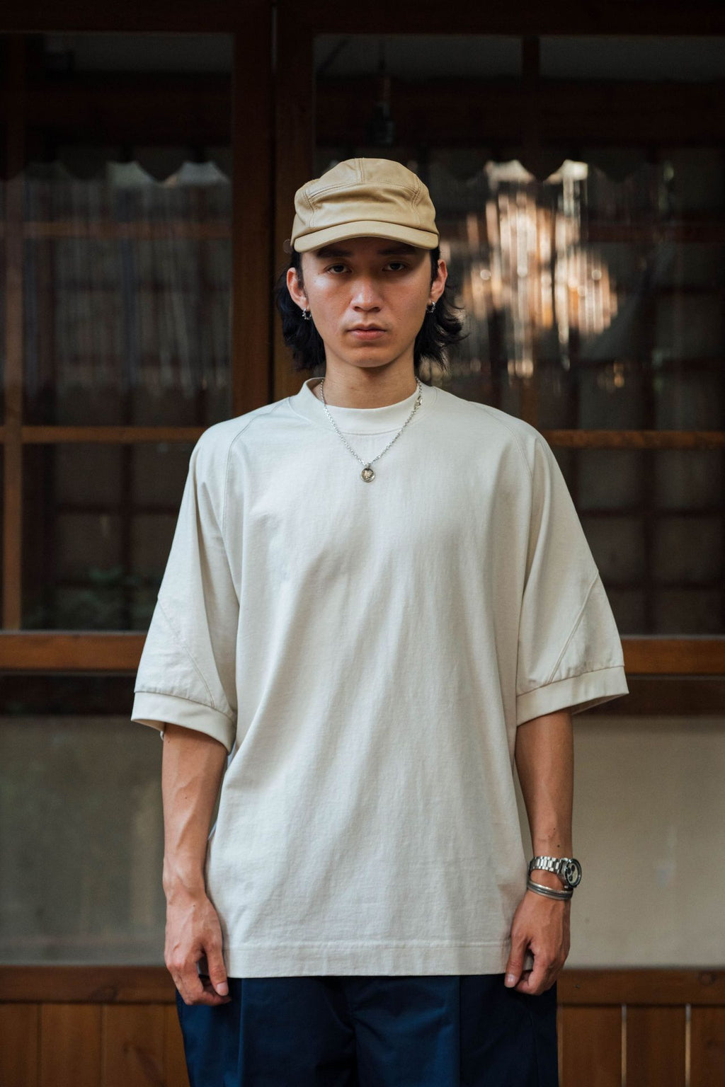 FGSS Retro Splicing Sleeve Casual Tee