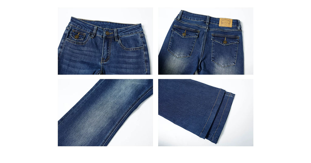 Audwyn Vintage Distressed Jeans