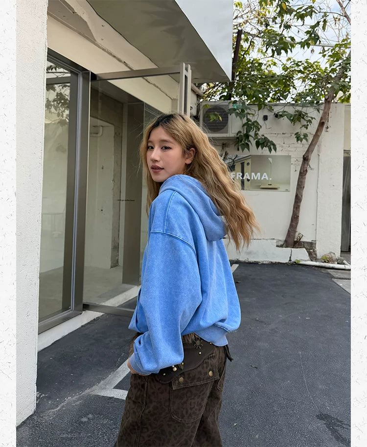 CCYE Lobster Buckle Hooded Casual Sweater