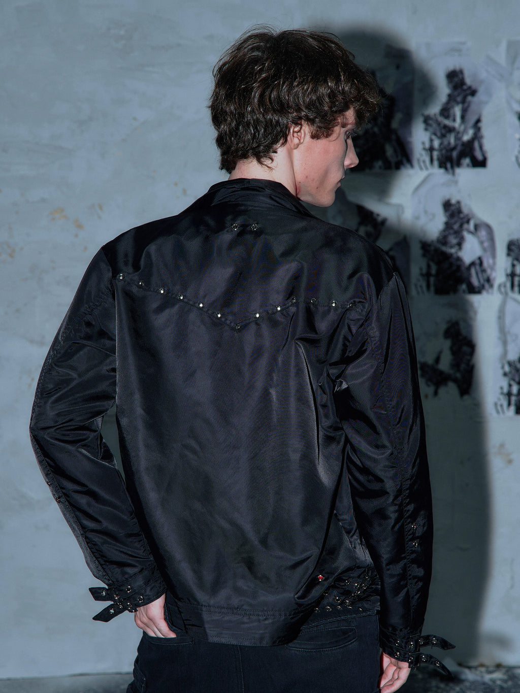 PAIKI Vampire Fencing Buckle Lapel Jacket