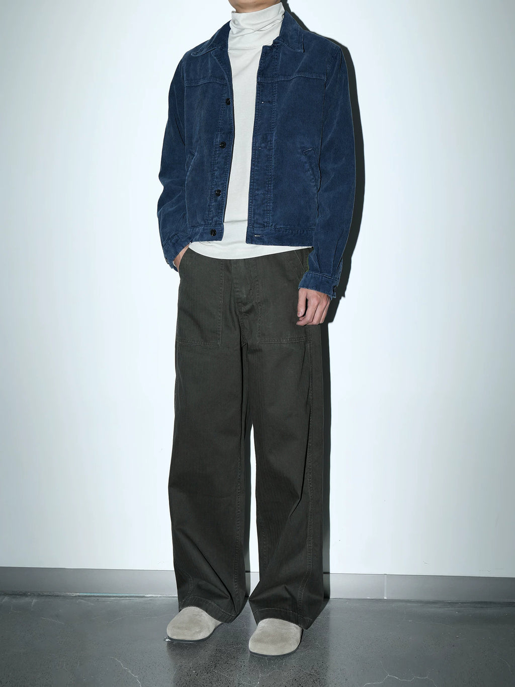 Plus No Logo Distressed Casualeasiest for Matchworkwear Pants