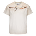 PAIKI Heavy Industries Flame Burning Dirty Washing Old Damaged Tee