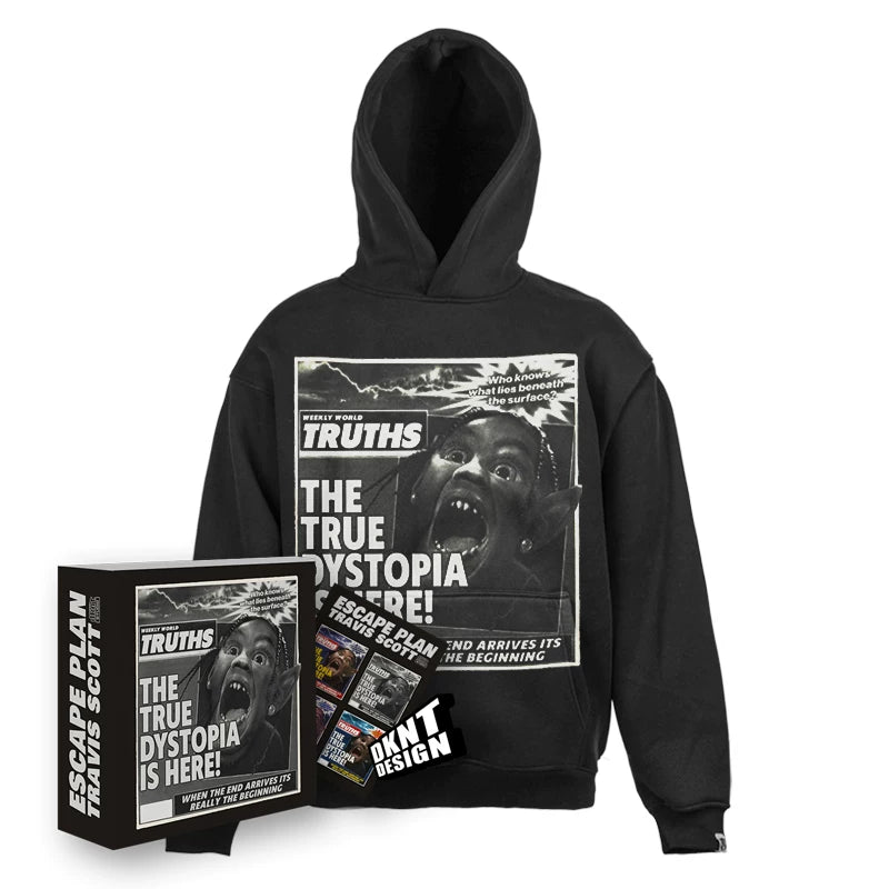 DKNT Fleece Washed Old Heavy Hoodie