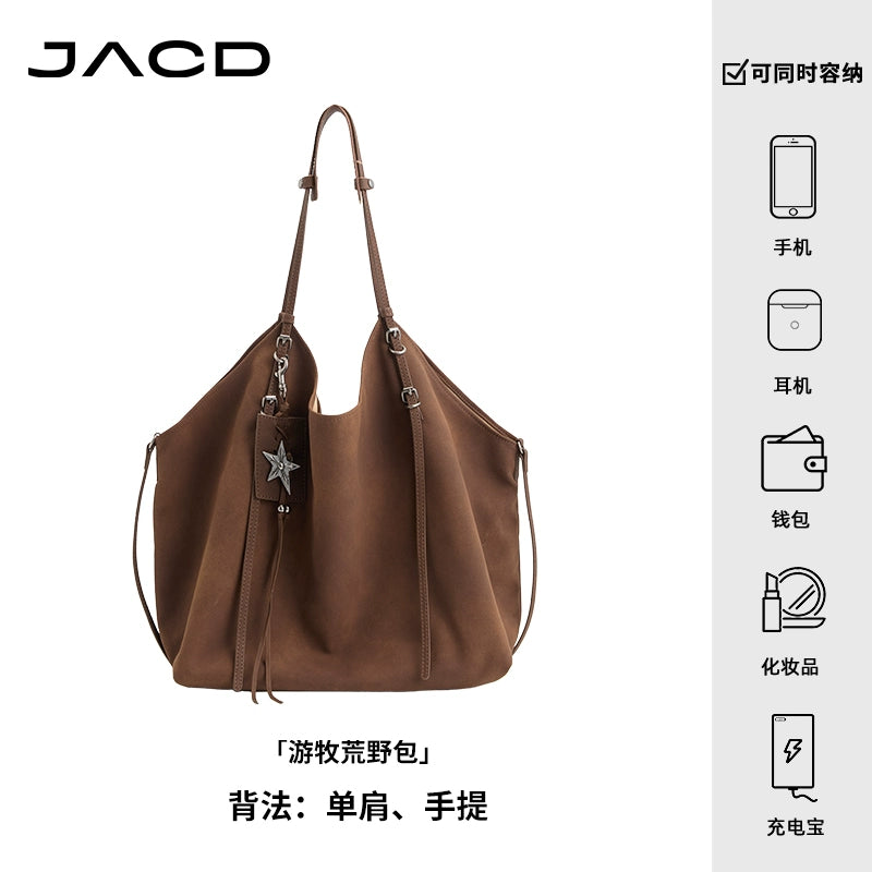 JACD Slack Leopard Print Tote Bag