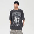 F2CE Retro Printing Loose Trend Tee