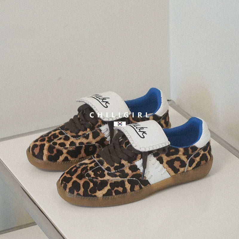 CHILIGIRL Retro Classic Niche Flat Baseplate Shoes