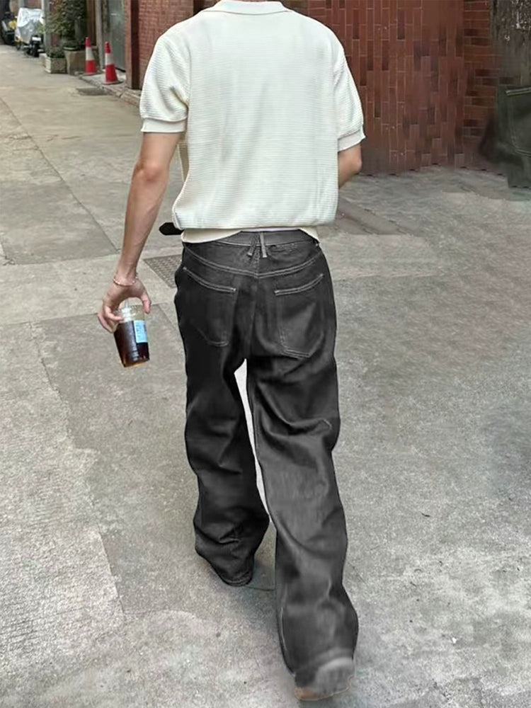 SoSick25ss "Year of the Snake Limited" original basic original cow silhouette straight high-end jeans