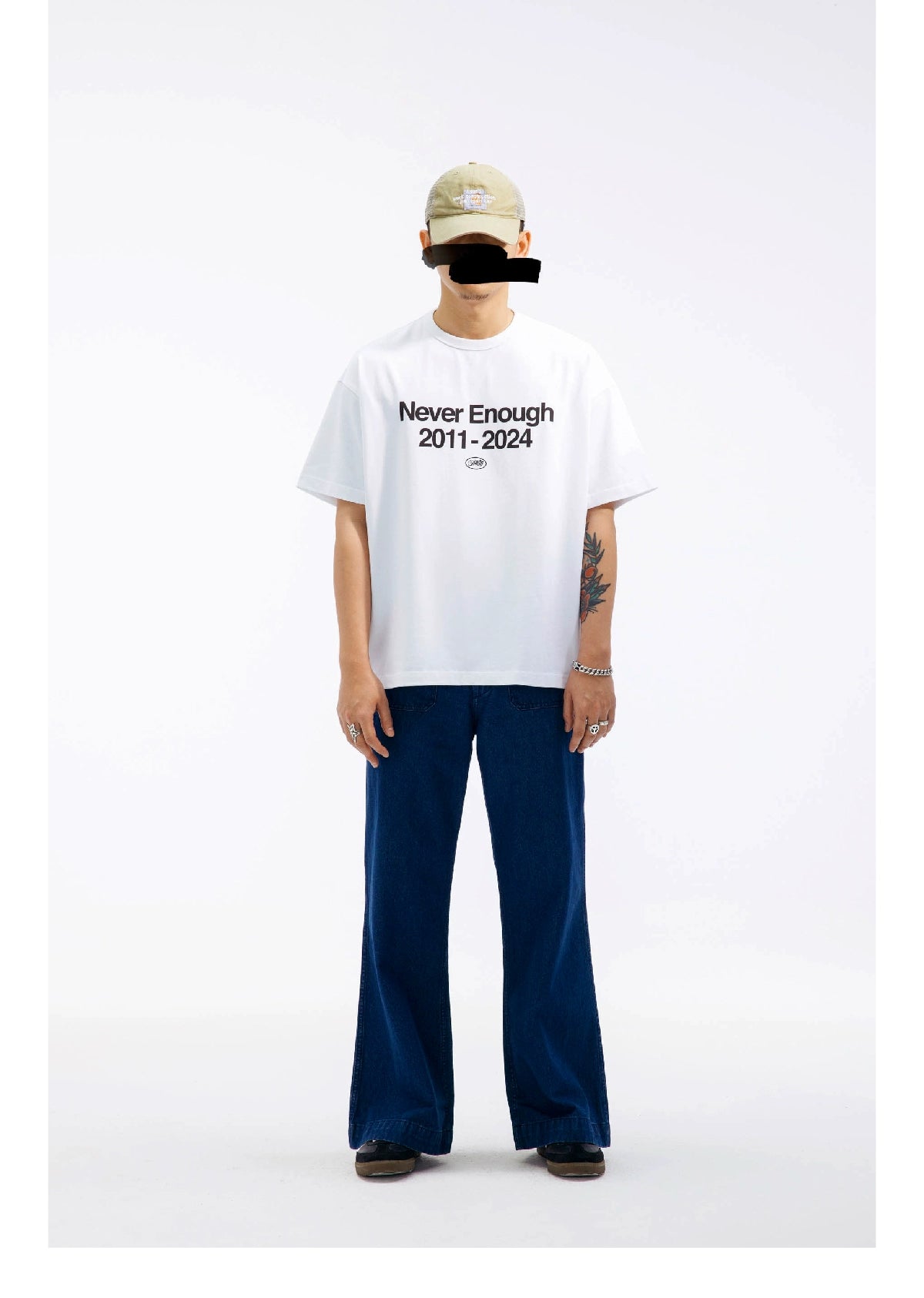 SUPERTOFU Metal Dragon Print Casual Versatile Tee