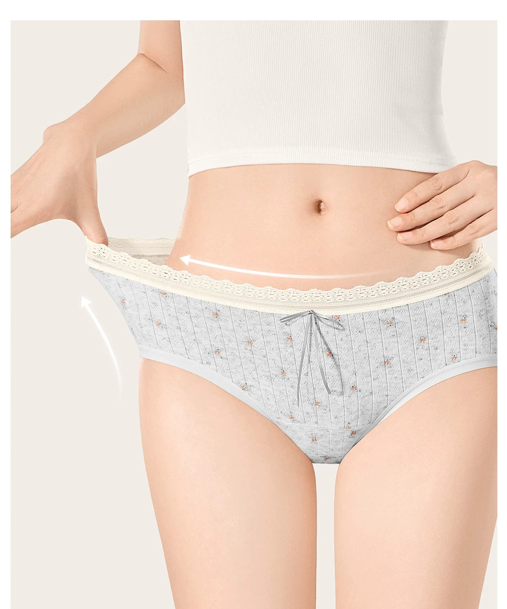 SecretWorld Bacteriostatic Cotton Extended Crotch Triangle Shorts