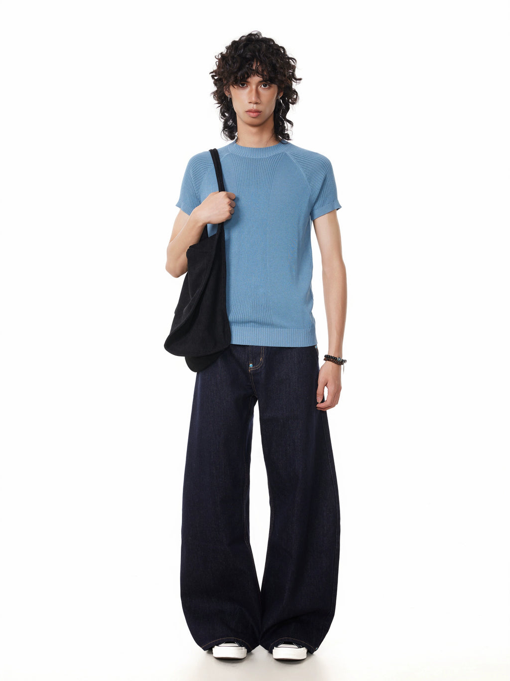 BTSG Casual Versatile Micro-pull Jeans