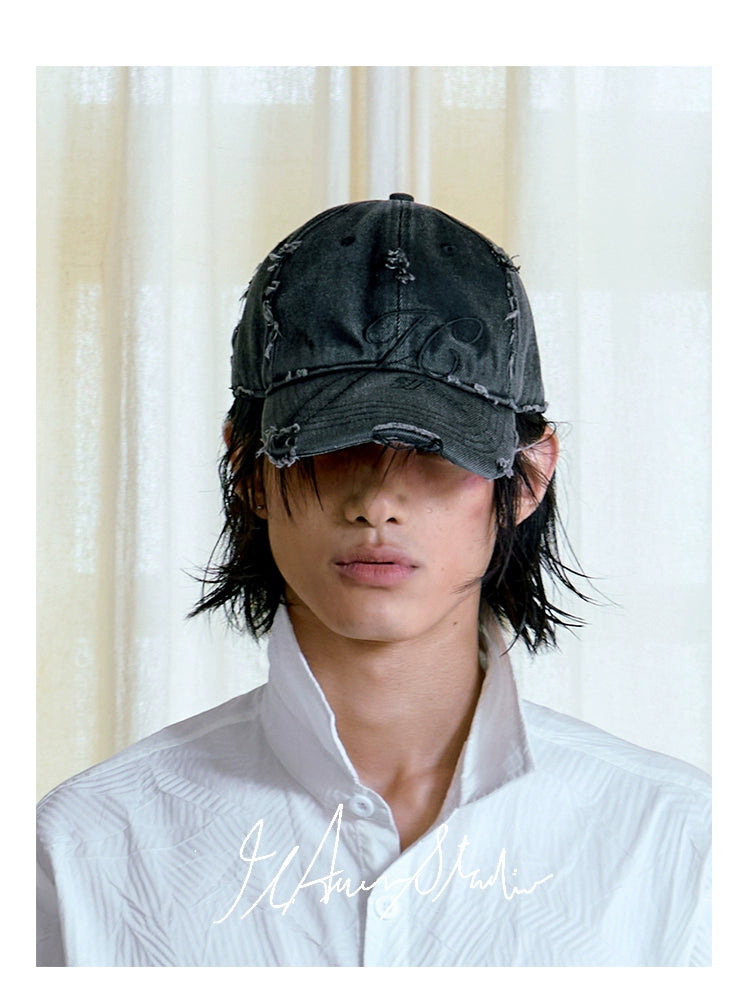 JCAESAR Old Embroidery Logo Cap