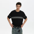 A PUEE Retro Loose and Versatile Knitted Tee