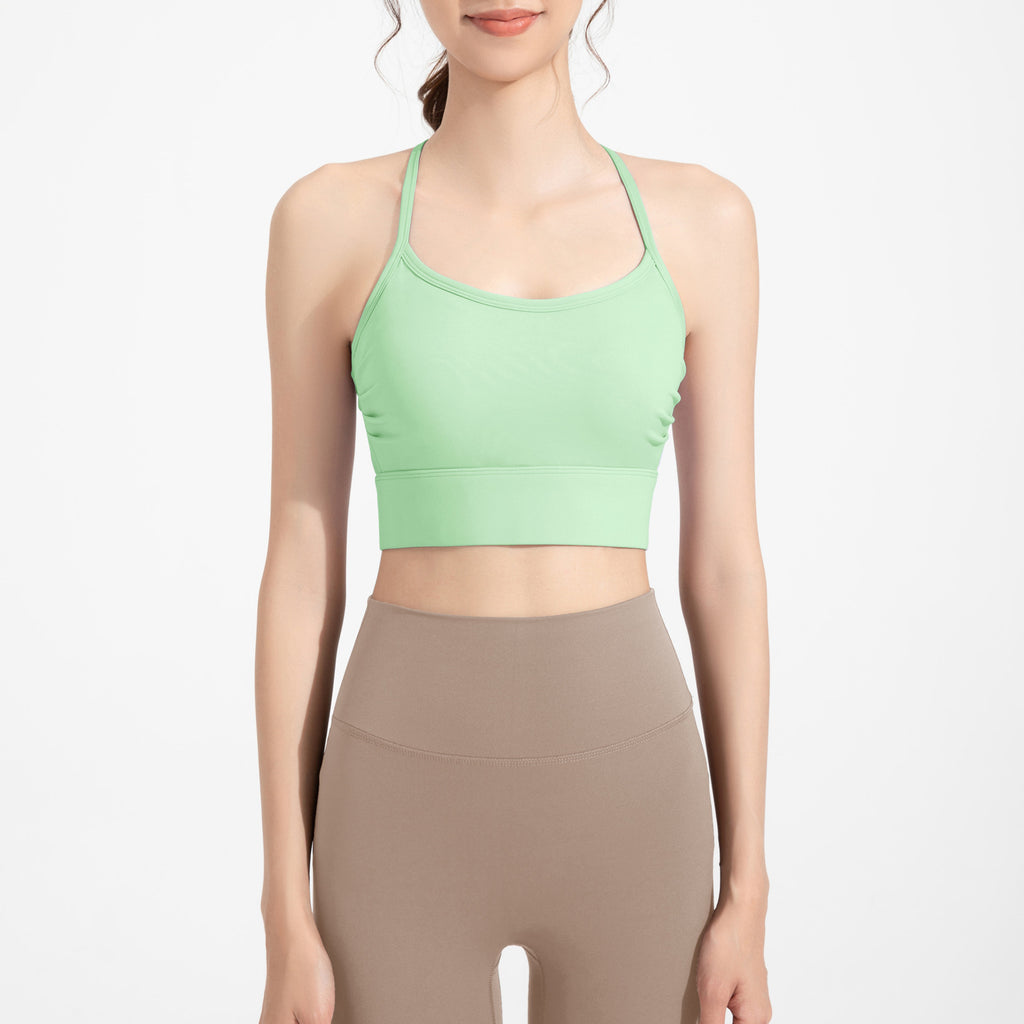 Athena Lulu Pleated Bra Shockproof Running Vest
