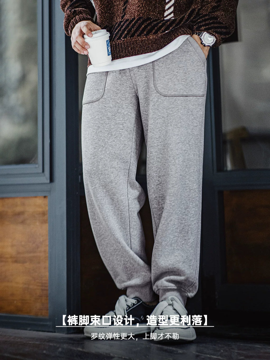 MADEN | 420g OG107 Fleece Sweatpants Vintage Military Jogger