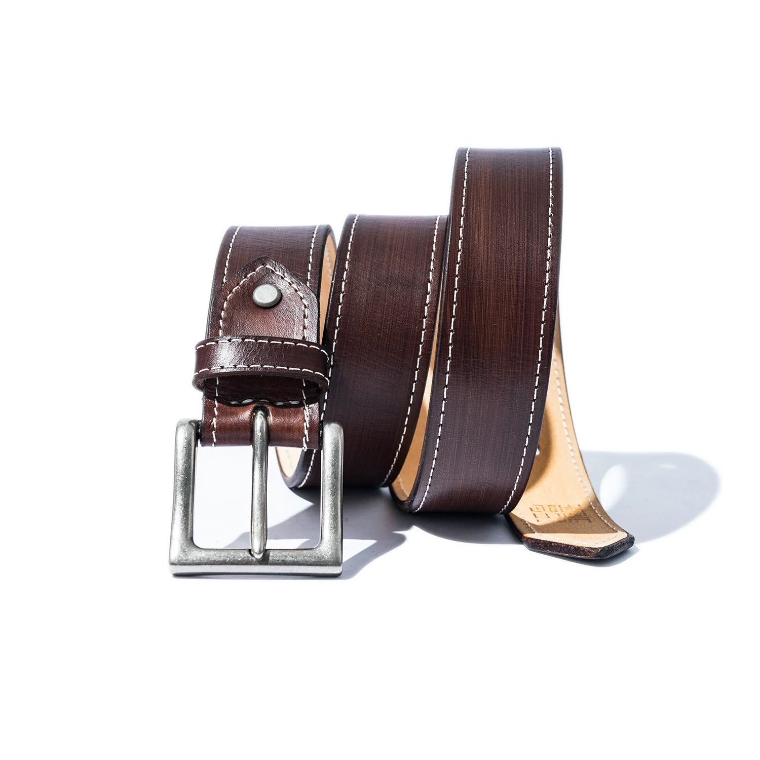 Mbbcar Top Cowhide Fashion Minimalist Belt