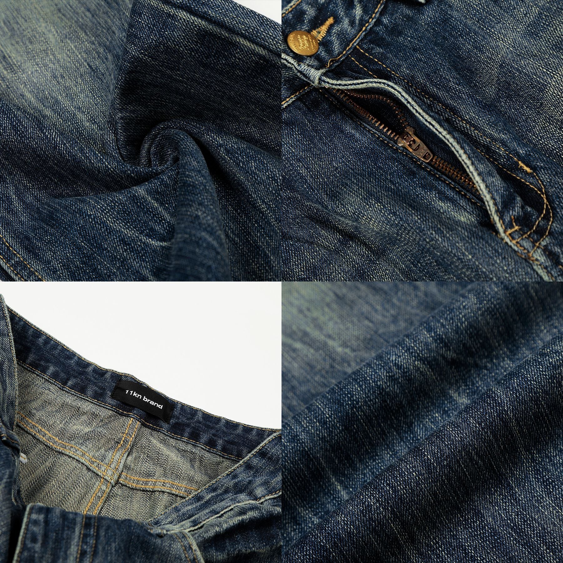 11KN Retro Slim-fit Slacks