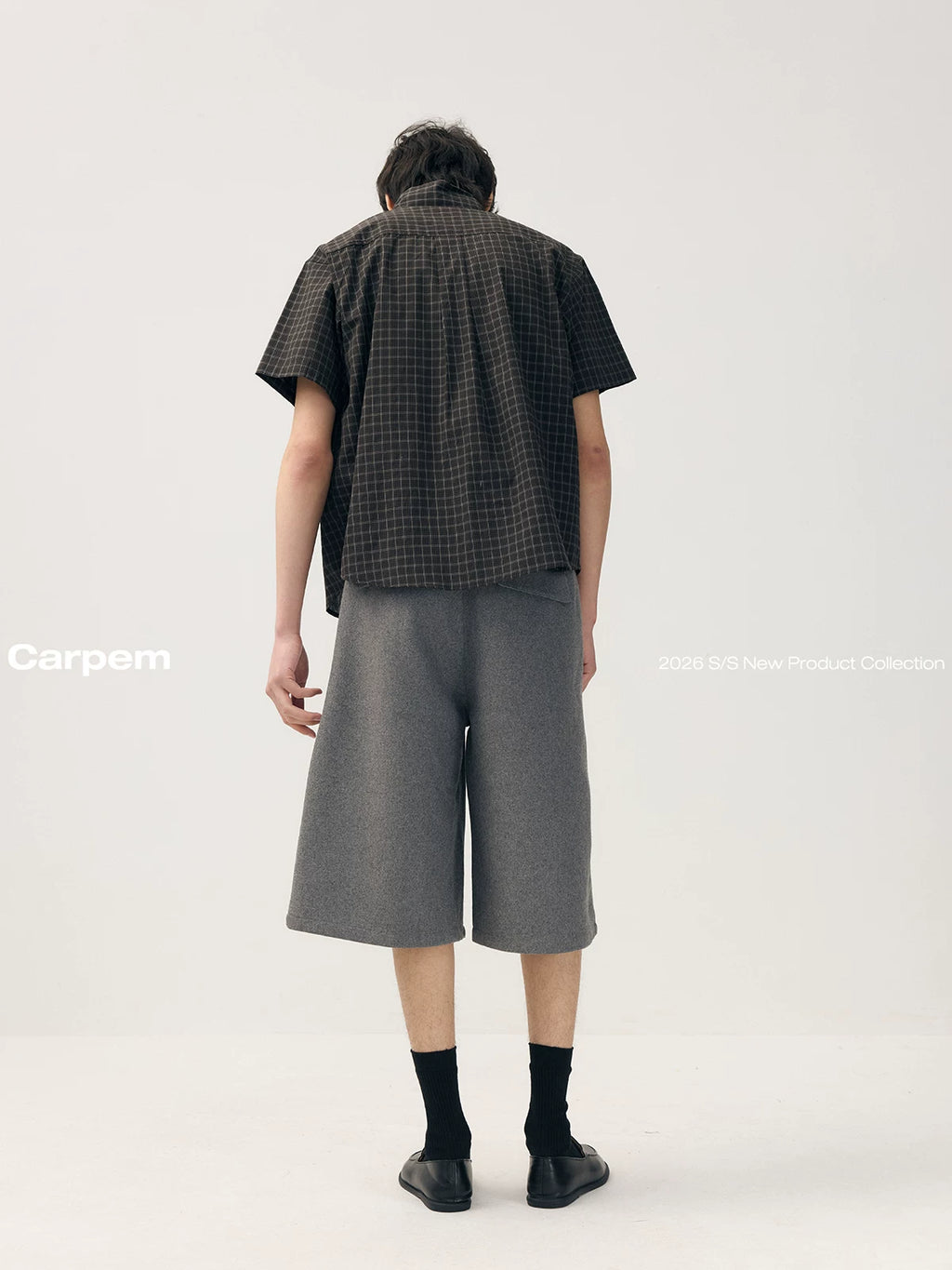 CARPEM Vintage Strap-Up Short Sleeve Shirt