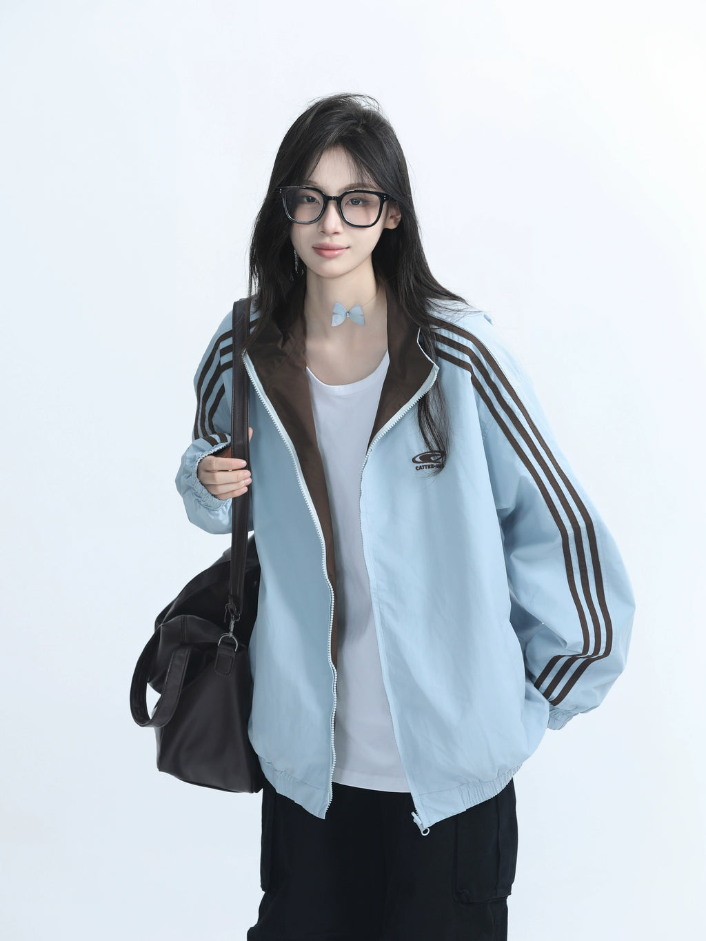 Zuocisankon Vintage Two-sided Loose Jacket