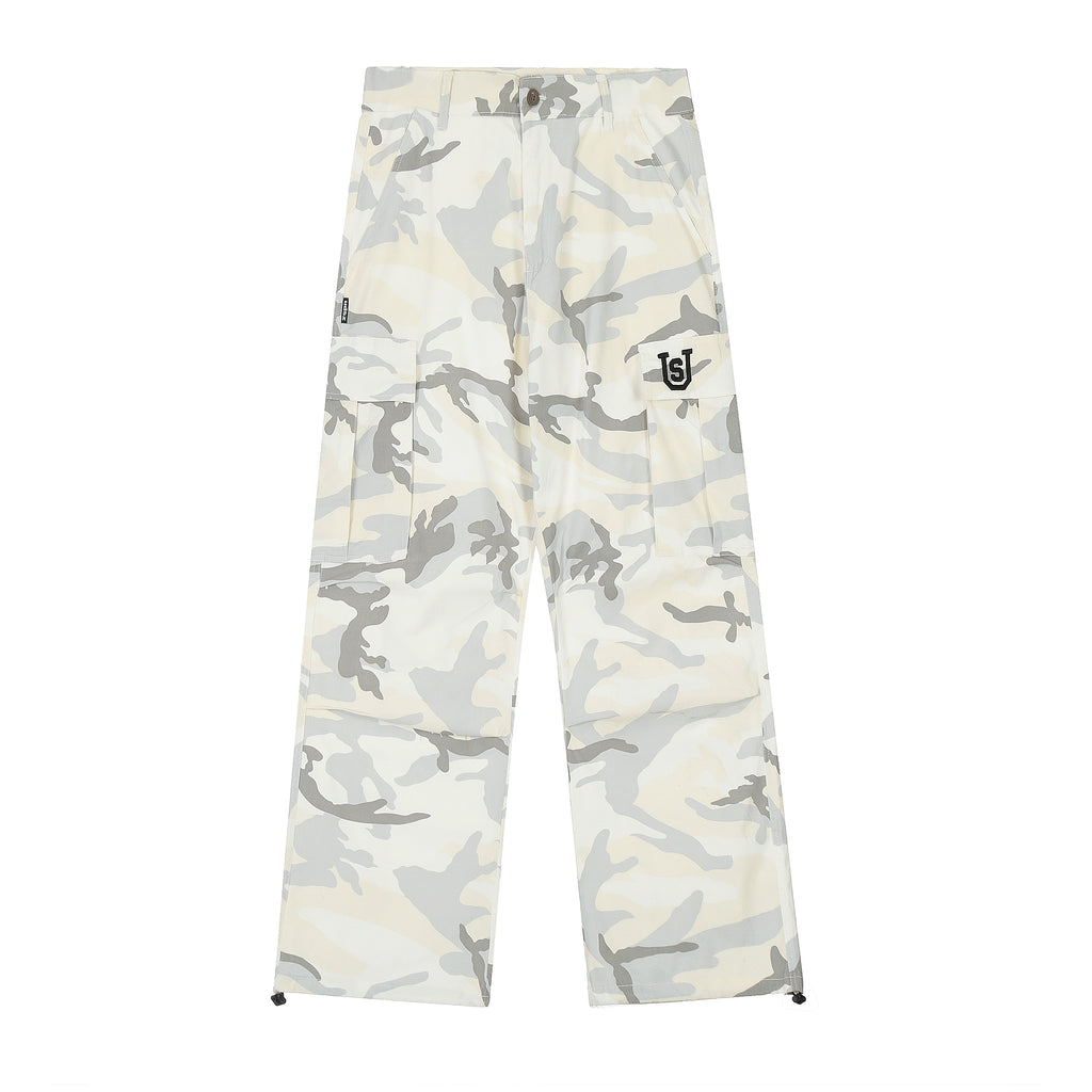 US Multi-pocket Camouflage Overalls