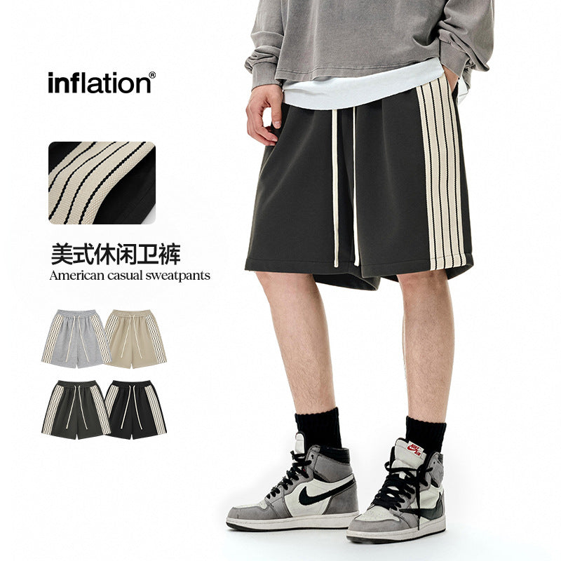 INF FOG Contrasting Stripes Sports FOG Shorts